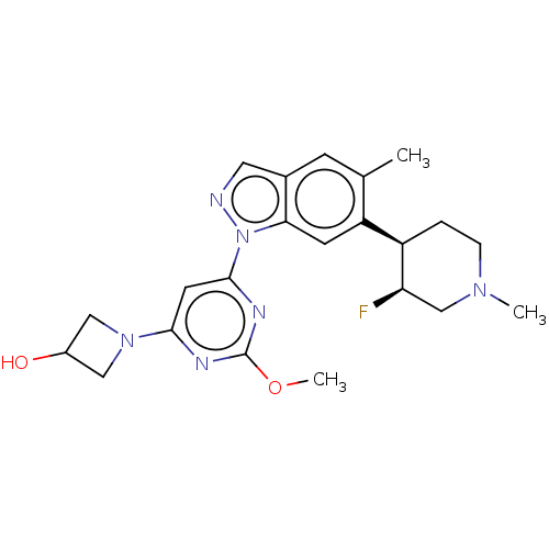 Chemical structure of BindingDB Monomer ID 492329