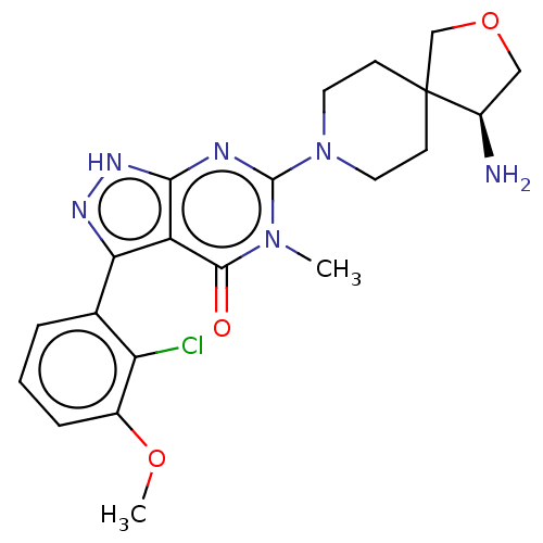 Chemical structure of BindingDB Monomer ID 492370