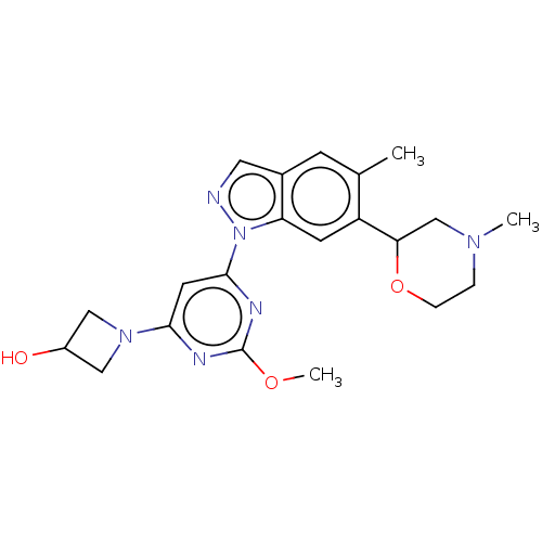 Chemical structure of BindingDB Monomer ID 492396