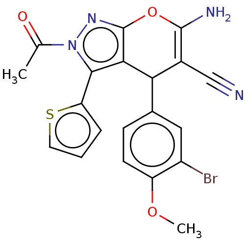 Chemical structure of BindingDB Monomer ID 492604