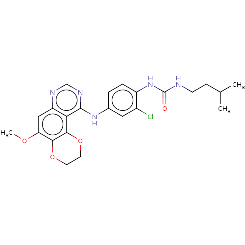 Chemical structure of BindingDB Monomer ID 492634