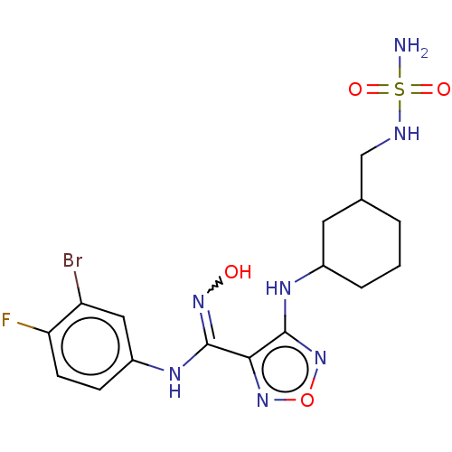 Chemical structure of BindingDB Monomer ID 492861