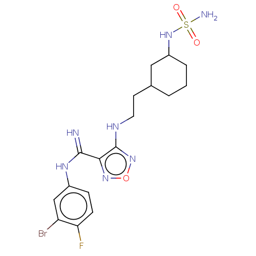 Chemical structure of BindingDB Monomer ID 492864
