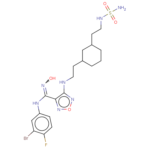 Chemical structure of BindingDB Monomer ID 492868