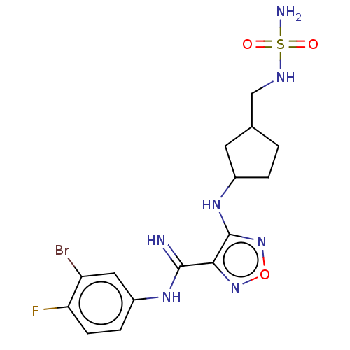 Chemical structure of BindingDB Monomer ID 492870