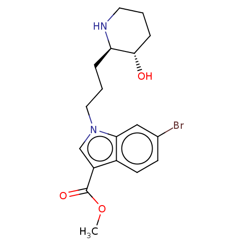 Chemical structure of BindingDB Monomer ID 493450