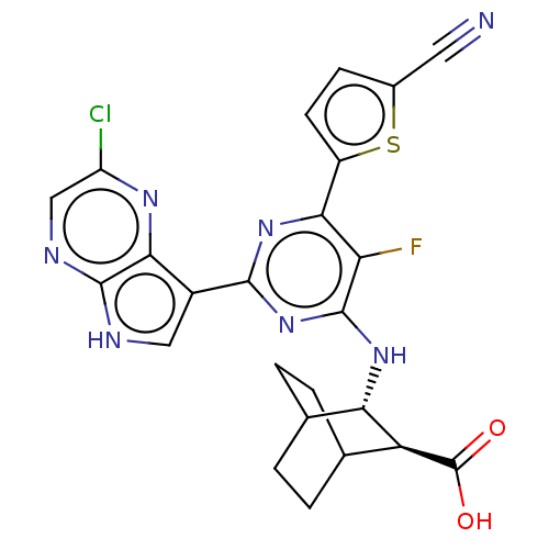 Chemical structure of BindingDB Monomer ID 493574
