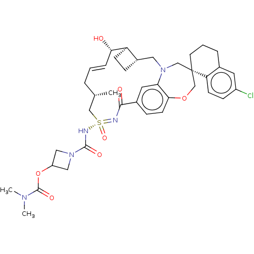 Chemical structure of BindingDB Monomer ID 493822