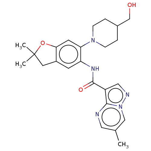 Chemical structure of BindingDB Monomer ID 493946