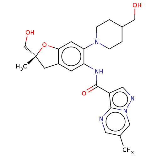 Chemical structure of BindingDB Monomer ID 494044