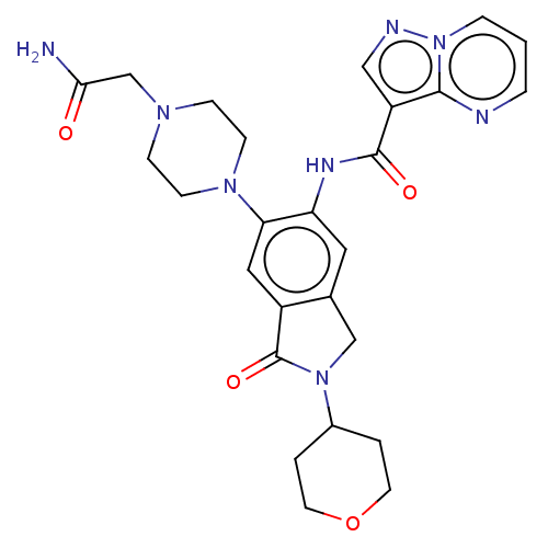 Chemical structure of BindingDB Monomer ID 494129