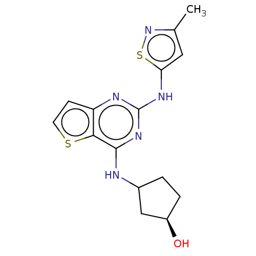 Chemical structure of BindingDB Monomer ID 494334