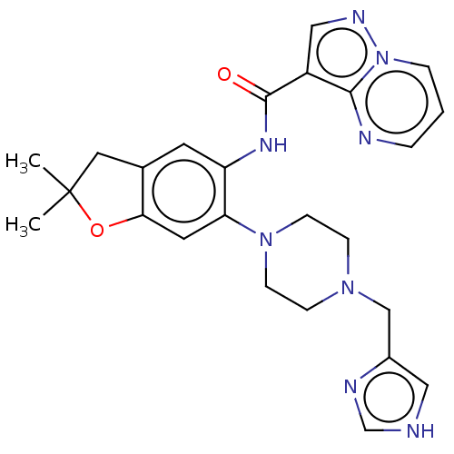 Chemical structure of BindingDB Monomer ID 494453