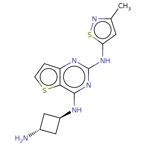 Chemical structure of BindingDB Monomer ID 494573