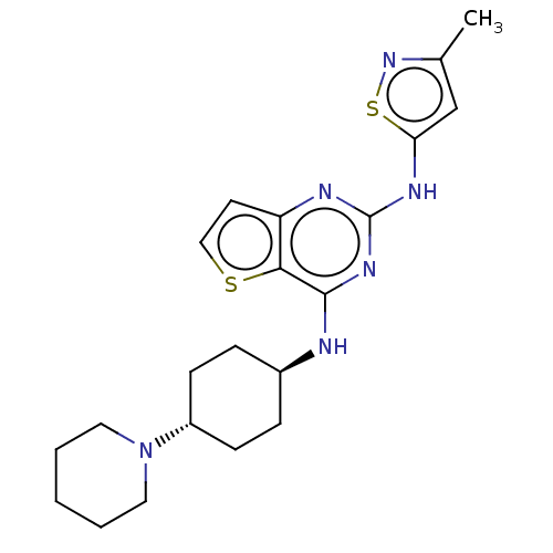 Chemical structure of BindingDB Monomer ID 494594