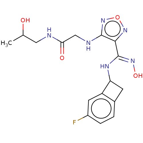 Chemical structure of BindingDB Monomer ID 494798