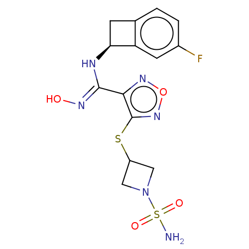 Chemical structure of BindingDB Monomer ID 494833