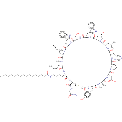 Chemical structure of BindingDB Monomer ID 494865
