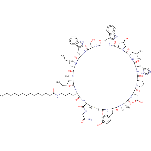 Chemical structure of BindingDB Monomer ID 494866