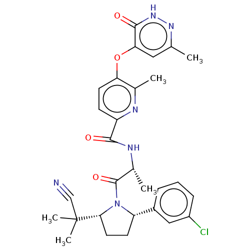 Chemical structure of BindingDB Monomer ID 495043