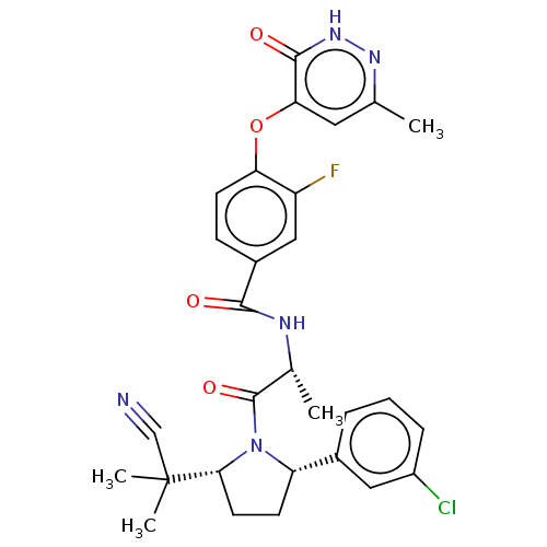 Chemical structure of BindingDB Monomer ID 495049