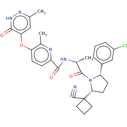 Chemical structure of BindingDB Monomer ID 495055