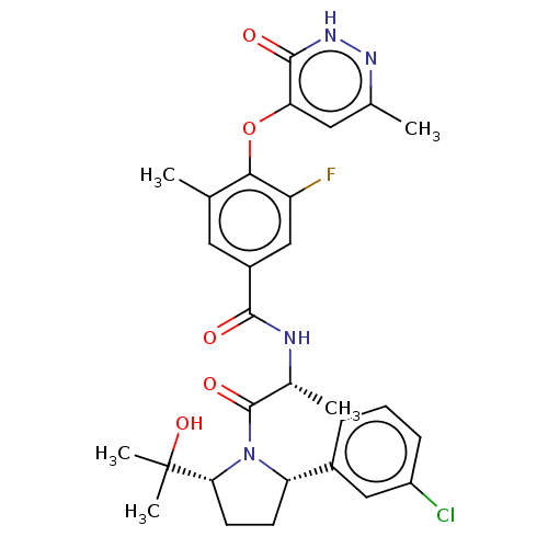 Chemical structure of BindingDB Monomer ID 495056