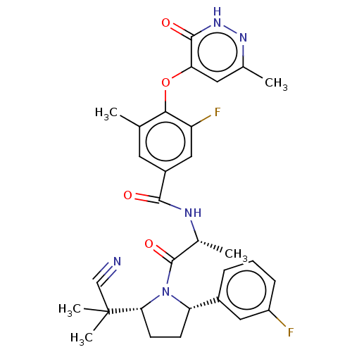 Chemical structure of BindingDB Monomer ID 495059