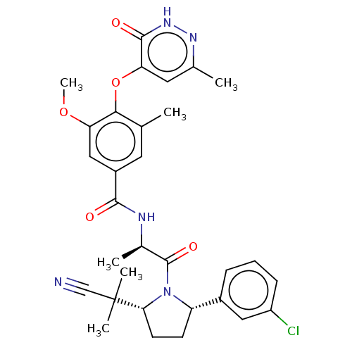 Chemical structure of BindingDB Monomer ID 495060
