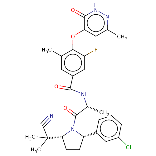 Chemical structure of BindingDB Monomer ID 495061