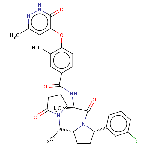 Chemical structure of BindingDB Monomer ID 495101