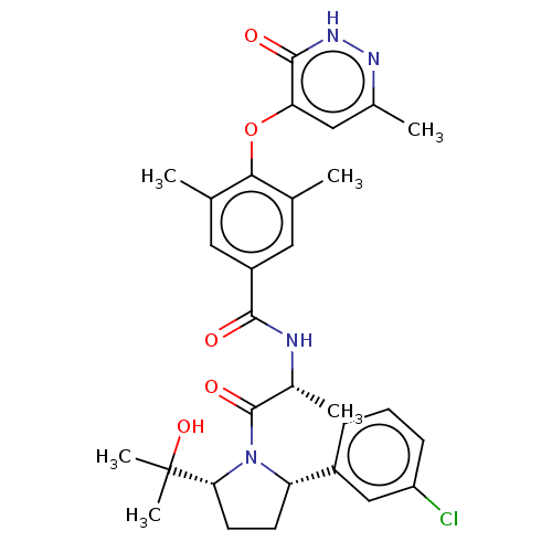 Chemical structure of BindingDB Monomer ID 495107