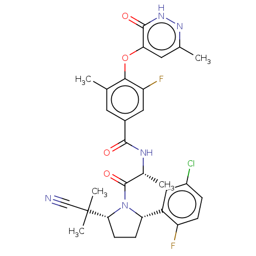 Chemical structure of BindingDB Monomer ID 495116