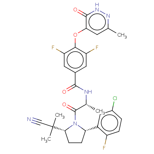Chemical structure of BindingDB Monomer ID 495117