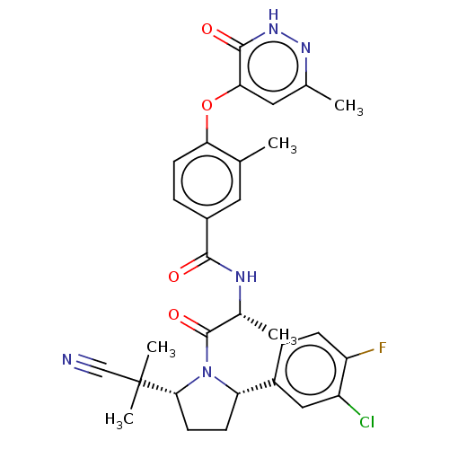 Chemical structure of BindingDB Monomer ID 495122