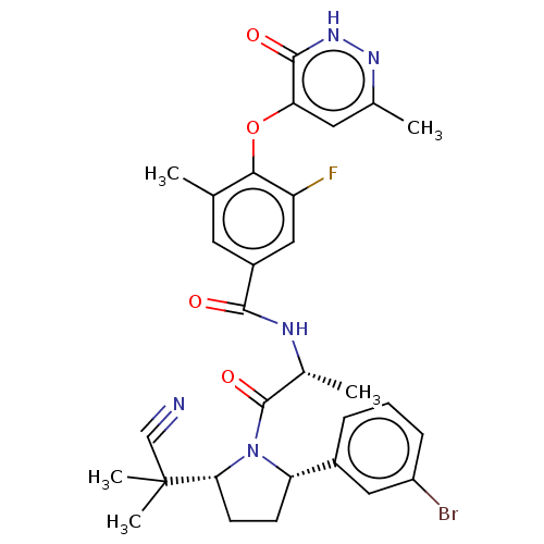 Chemical structure of BindingDB Monomer ID 495124