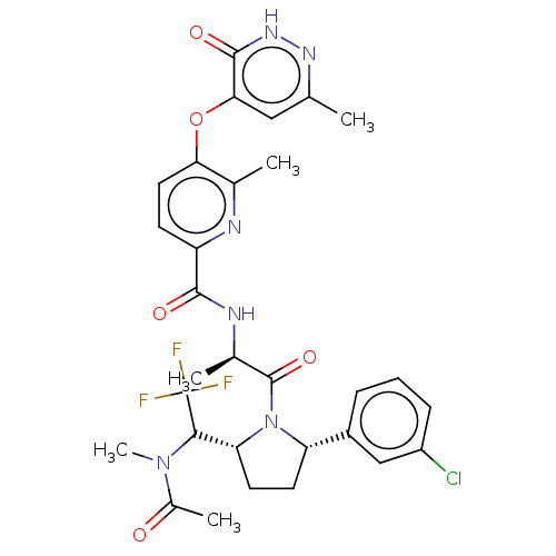 Chemical structure of BindingDB Monomer ID 495126