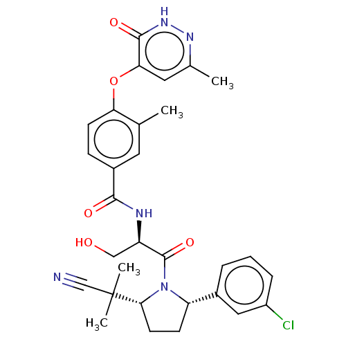 Chemical structure of BindingDB Monomer ID 495155