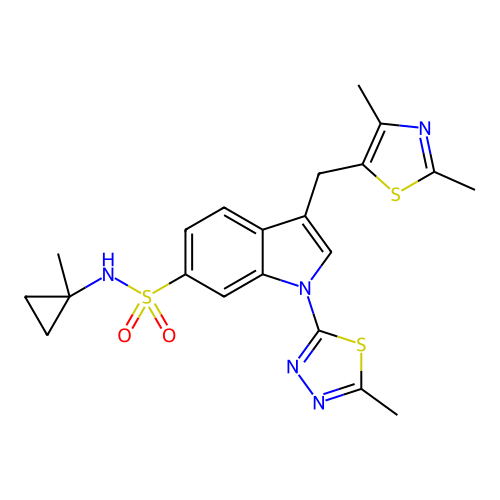 Chemical structure of BindingDB Monomer ID 495169
