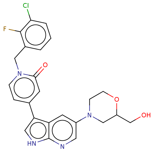 Chemical structure of BindingDB Monomer ID 495201
