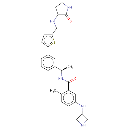 Chemical structure of BindingDB Monomer ID 496860