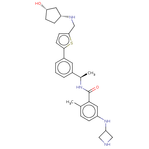 Chemical structure of BindingDB Monomer ID 496862