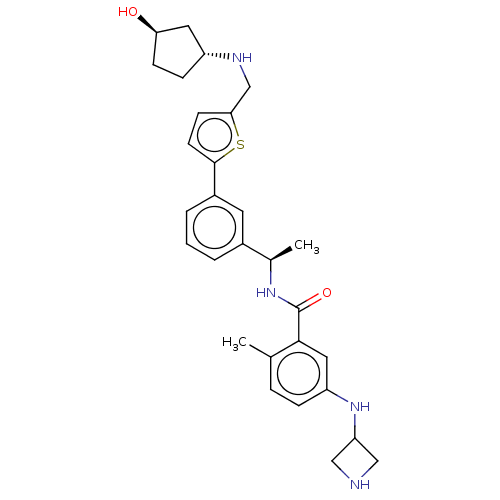 Chemical structure of BindingDB Monomer ID 496863