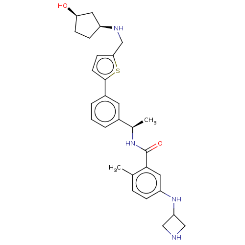 Chemical structure of BindingDB Monomer ID 496864