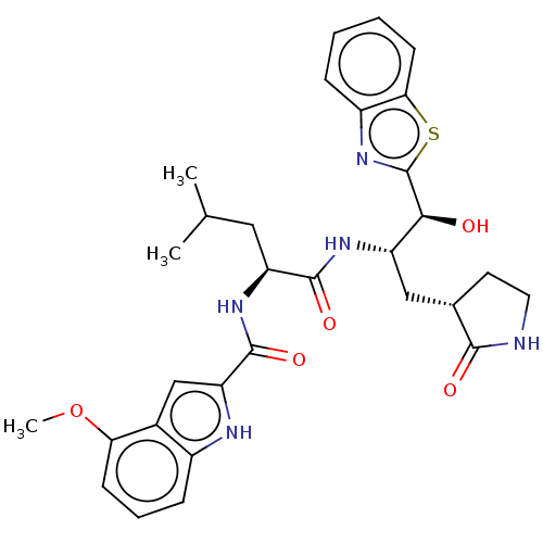 Chemical structure of BindingDB Monomer ID 496891