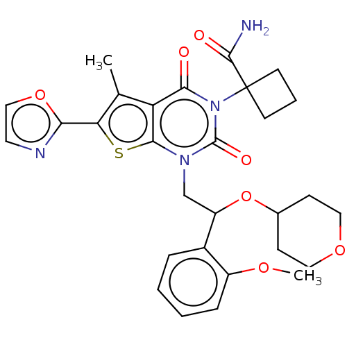 Chemical structure of BindingDB Monomer ID 496964