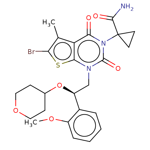 Chemical structure of BindingDB Monomer ID 496968