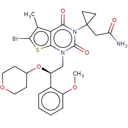 Chemical structure of BindingDB Monomer ID 496970
