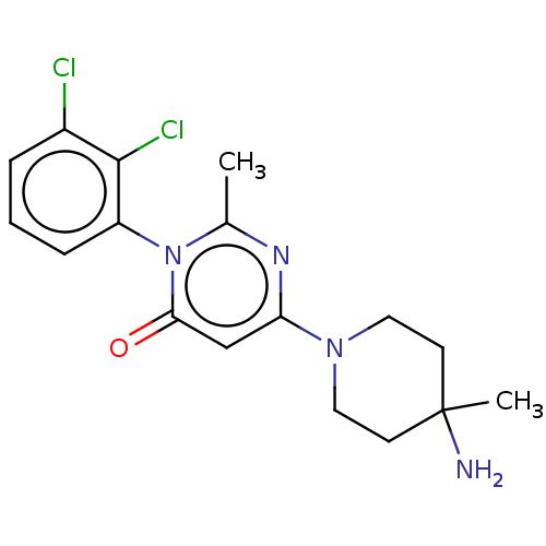 Chemical structure of BindingDB Monomer ID 497001
