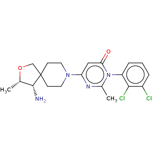 Chemical structure of BindingDB Monomer ID 497004
